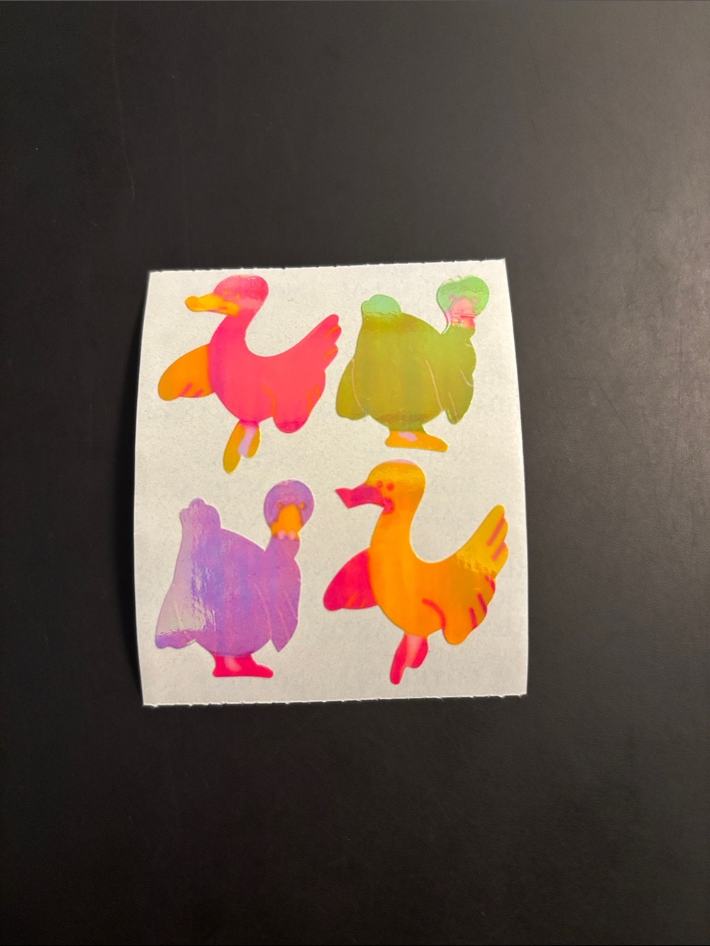 Cotrin Ducks Pearly Sticker Mod Vintage 80's